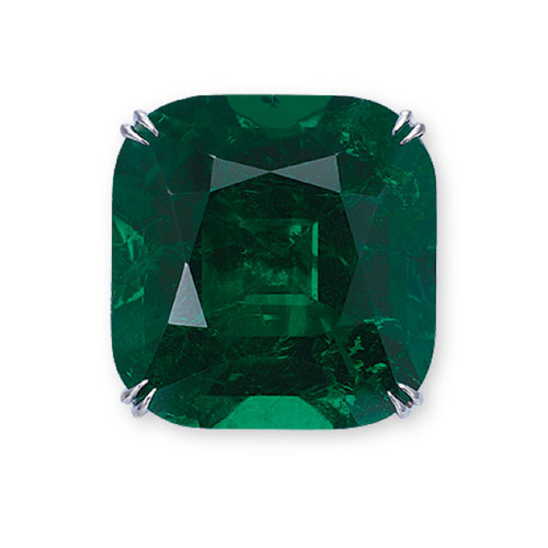 An Important Emerald and Diamond Ring