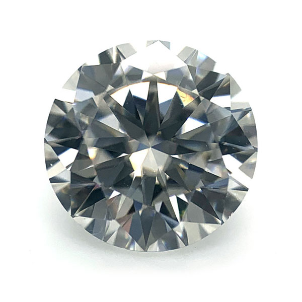 A Brilliant Cut Synthetic Moissanite