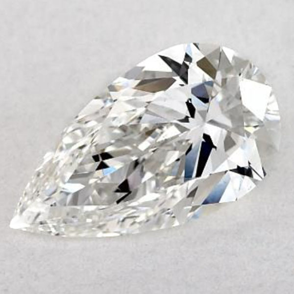 A Pear Cut Diamond with a length-to-width ratio of 1.75